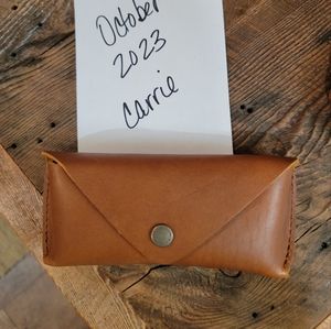 Portland Leather BNNU Honey sunglass case